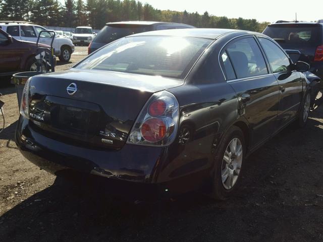 1N4AL11D66N437148 - 2006 NISSAN ALTIMA S BLACK photo 4