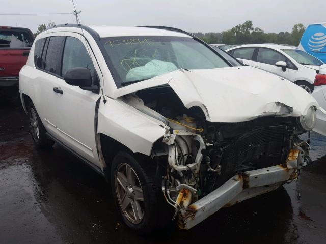 1J8FT47W18D708631 - 2008 JEEP COMPASS SP WHITE photo 1