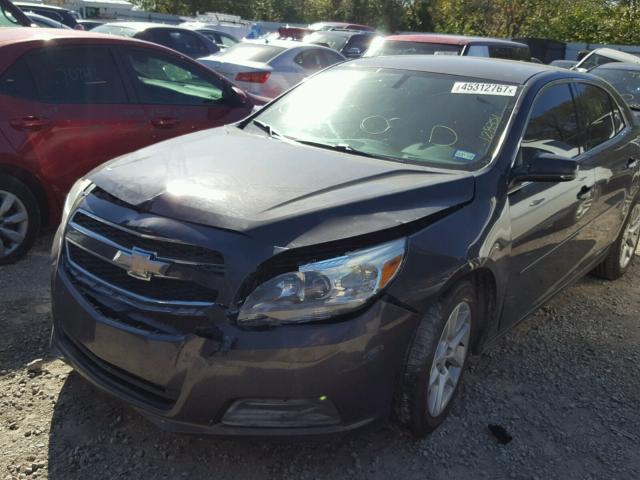 1G11C5SA6DF128351 - 2013 CHEVROLET MALIBU 1LT GRAY photo 2