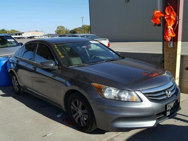 1HGCP2F65CA241827 - 2012 HONDA ACCORD SE GRAY photo 1