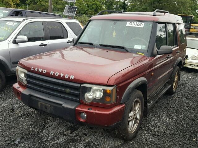 SALTY16423A787658 - 2003 LAND ROVER DISCOVERY BURGUNDY photo 2