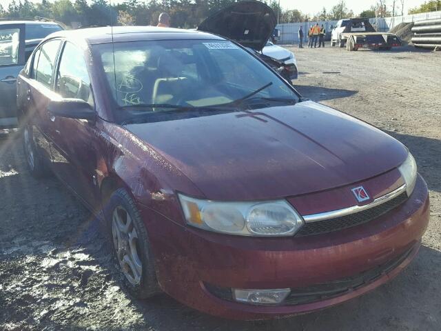 1G8AL52FX4Z144645 - 2004 SATURN ION LEVEL წითელი ფოტო 1