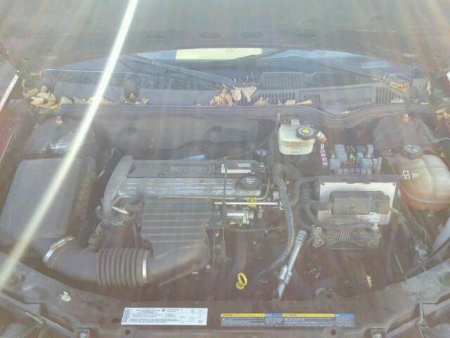 1G8AL52FX4Z144645 - 2004 SATURN ION LEVEL წითელი ფოტო 7