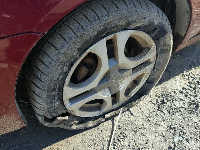 1G8AL52FX4Z144645 - 2004 SATURN ION LEVEL წითელი ფოტო 9