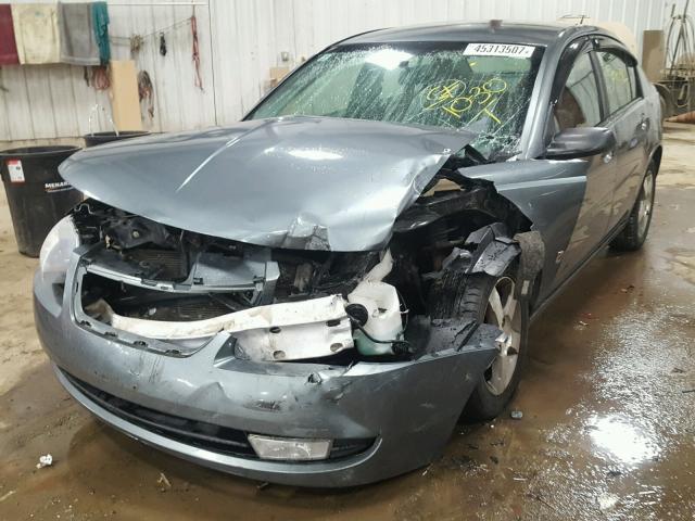 1G8AK55F37Z188859 - 2007 SATURN ION LEVEL GRAY photo 2