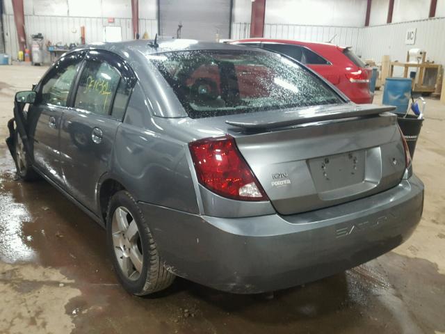 1G8AK55F37Z188859 - 2007 SATURN ION LEVEL GRAY photo 3