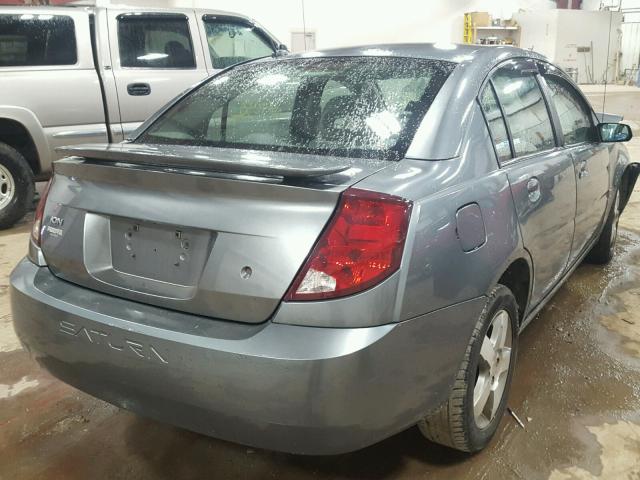 1G8AK55F37Z188859 - 2007 SATURN ION LEVEL GRAY photo 4