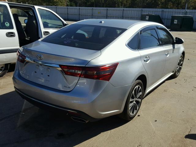 4T1BK1EB8GU196898 - 2016 TOYOTA AVALON XLE SILVER photo 4