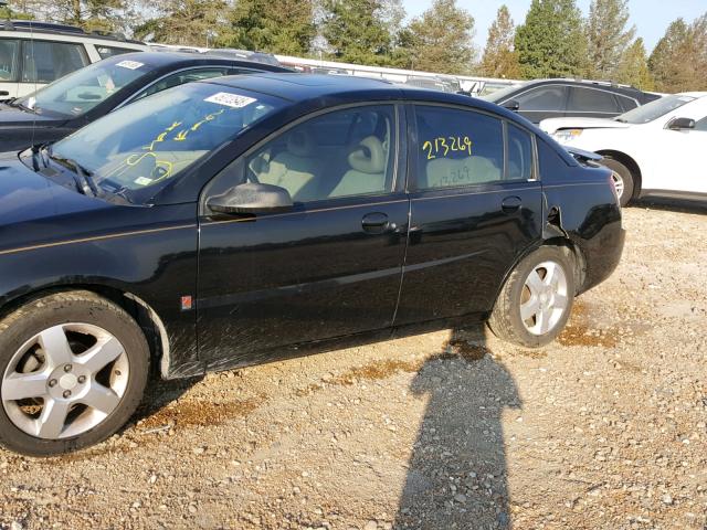 1G8AJ55F76Z108982 - 2006 SATURN ION LEVEL BLACK photo 9