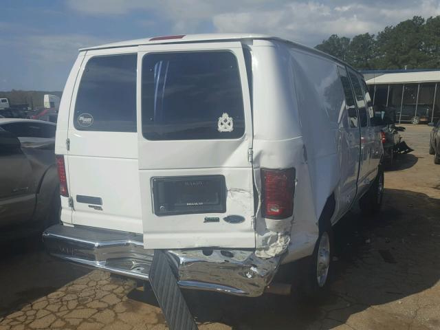 1FTNE2EL0DDB01057 - 2013 FORD ECONOLINE WHITE photo 4