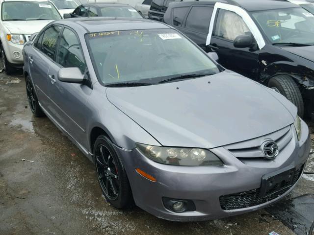 1YVHP84D065M69427 - 2006 MAZDA 6 S GRAY photo 1