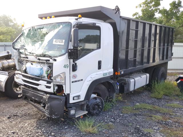 54DK6S162JSG01226 - 2018 ISUZU FTR WHITE photo 2