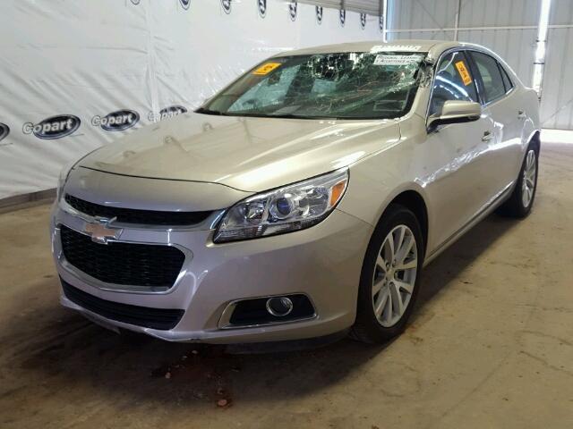 1G11E5SA0GF140025 - 2016 CHEVROLET MALIBU LIM 金色 照片 2