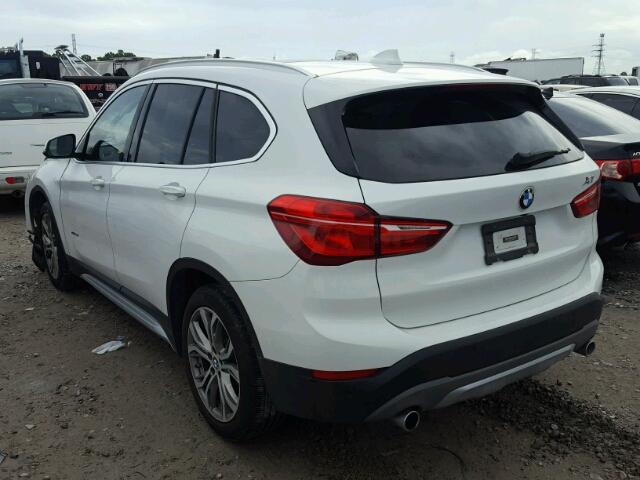 WBXHT3Z38H4A52396 - 2017 BMW X1 XDRIVE2 WHITE photo 3