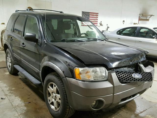 1FMCU93176KC93673 - 2006 FORD ESCAPE XLT BLACK photo 1