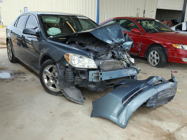 1G1ZH57B19F245087 - 2009 CHEVROLET MALIBU 1LT BLUE photo 1