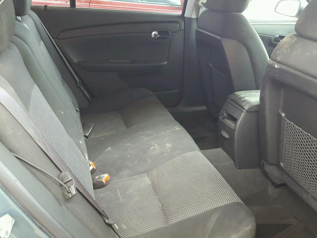 1G1ZH57B19F245087 - 2009 CHEVROLET MALIBU 1LT BLUE photo 6