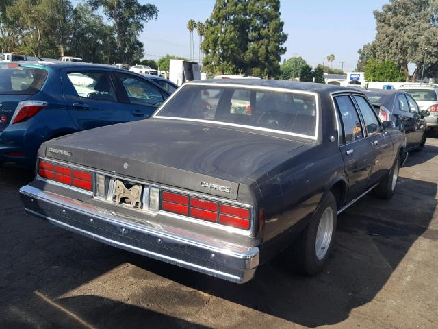 1G1BL5176KR208545 - 1989 CHEVROLET CAPRICE BLACK photo 4