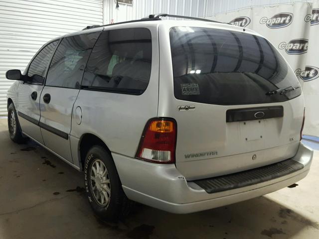 2FMZA51433BB66613 - 2003 FORD WINDSTAR SILVER photo 3