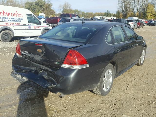 2G1WG5E3XD1244957 - 2013 CHEVROLET IMPALA LT CHARCOAL photo 4