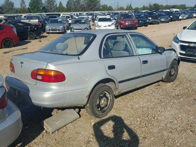 1Y1SK5289YZ409121 - 2000 CHEVROLET GEO PRIZM 银色 照片 4