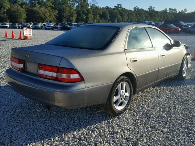 JT8BF28G8Y0284458 - 2000 LEXUS ES 300 TAN photo 4