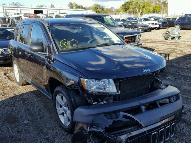 1J4NF1FB3BD187534 - 2011 JEEP COMPASS SP BLUE photo 1