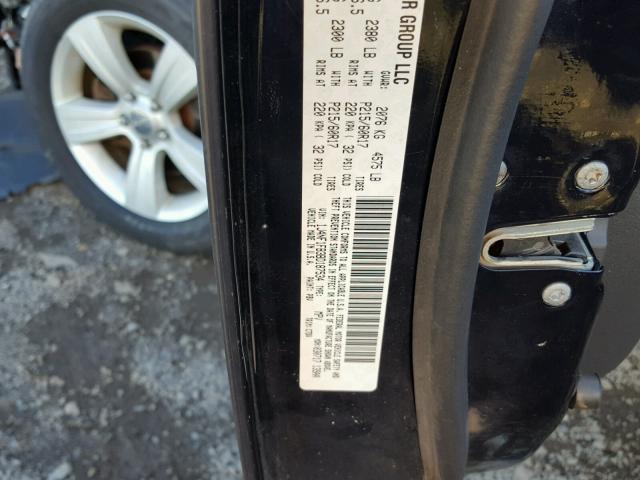 1J4NF1FB3BD187534 - 2011 JEEP COMPASS SP BLUE photo 10