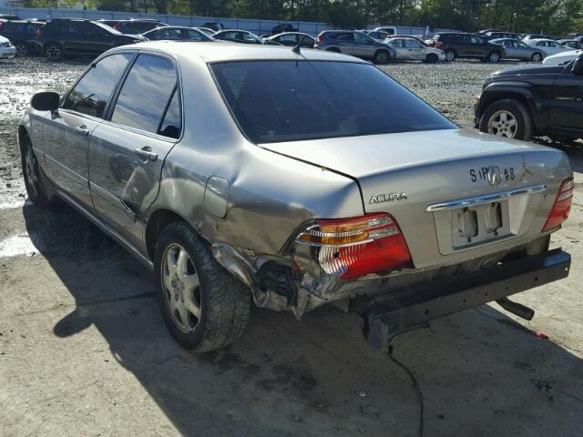 JH4KA96682C013181 - 2002 ACURA 3.5RL SILVER photo 3