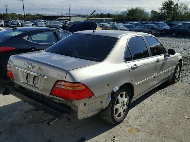 JH4KA96682C013181 - 2002 ACURA 3.5RL SILVER photo 4