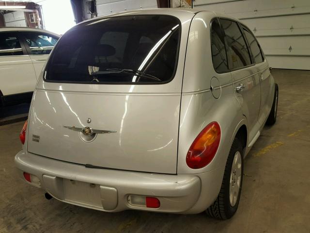 3C4FY58B05T612263 - 2005 CHRYSLER PT CRUISER SILVER photo 4