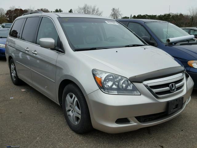 5FNRL38647B414905 - 2007 HONDA ODYSSEY SILVER photo 1