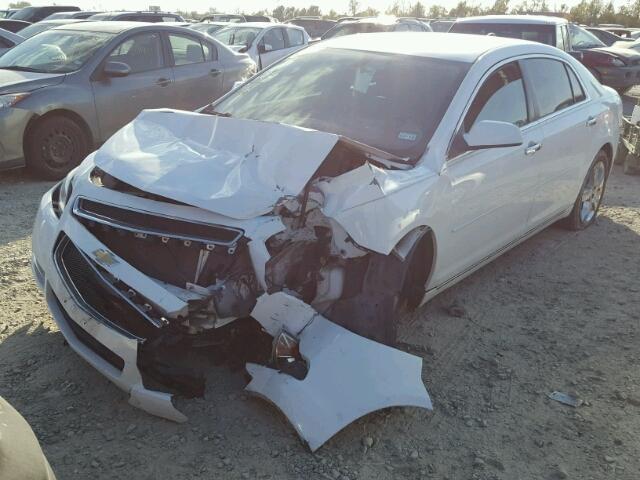1G1ZF5E77CF304428 - 2012 CHEVROLET MALIBU 3LT თეთრი ფოტო 2