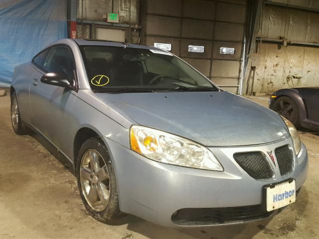 1G2ZH17N984140239 - 2008 PONTIAC G6 GT SILVER photo 1