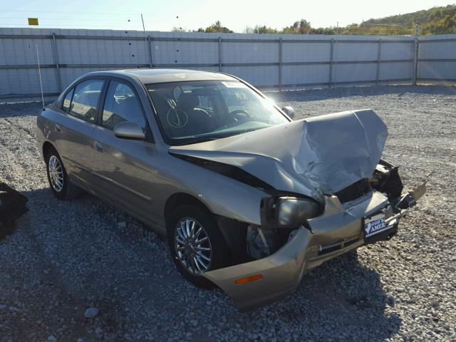 KMHDN45D22U331613 - 2002 HYUNDAI ELANTRA GOLD photo 1