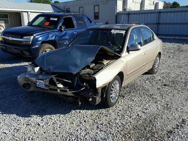 KMHDN45D22U331613 - 2002 HYUNDAI ELANTRA GOLD photo 2