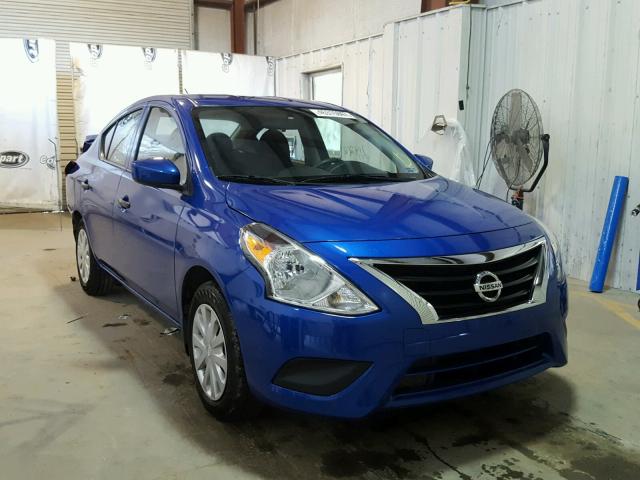 3N1CN7AP6GL862190 - 2016 NISSAN VERSA BLUE photo 1