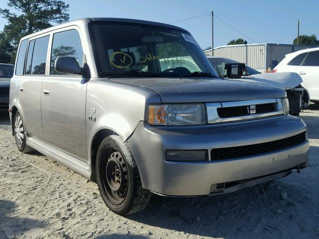 JTLKT324740150764 - 2004 TOYOTA SCION XB ვერცხლისფერი ფოტო 1