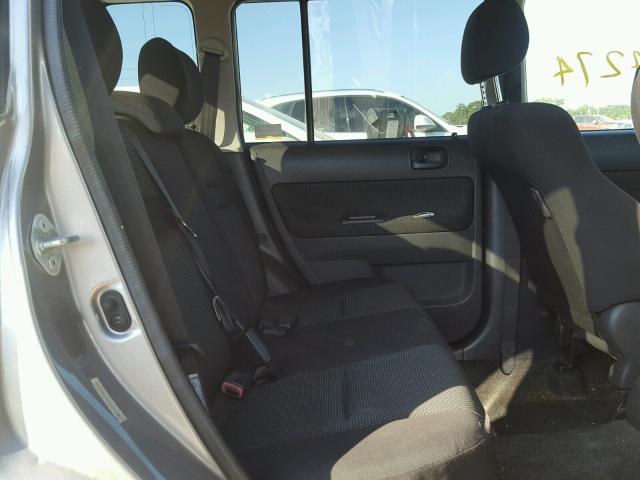 JTLKT324740150764 - 2004 TOYOTA SCION XB ვერცხლისფერი ფოტო 6