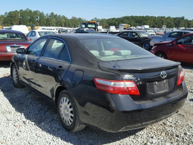 4T1BE46K09U796471 - 2009 TOYOTA CAMRY BASE BLACK photo 3