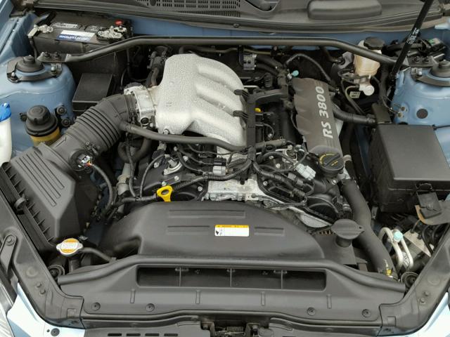 KMHHU6KH4CU071272 - 2012 HYUNDAI GENESIS CO BLUE photo 7