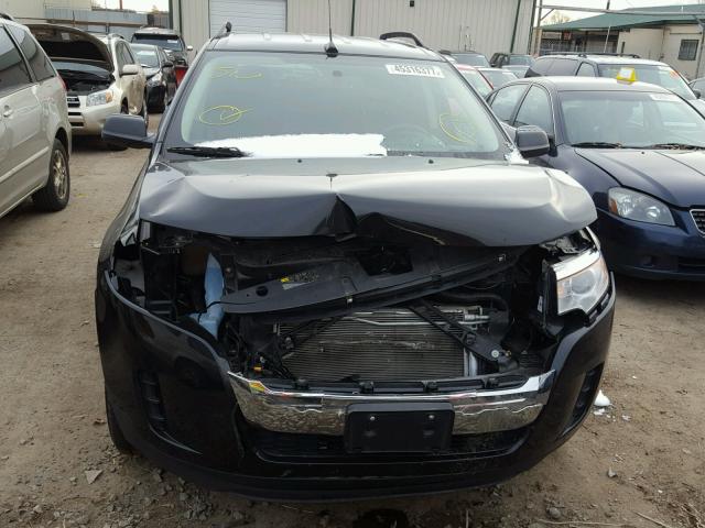 2FMDK4GC1EBB39056 - 2014 FORD EDGE BLACK photo 9