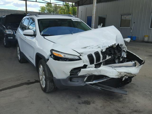 1C4PJLDB6FW629048 - 2015 JEEP CHEROKEE L WHITE photo 1