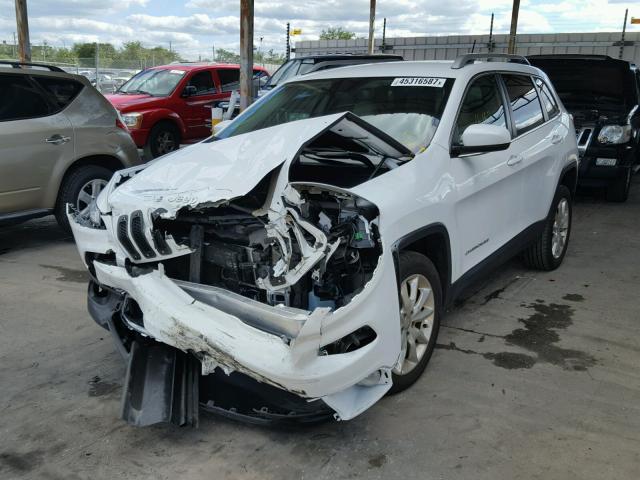 1C4PJLDB6FW629048 - 2015 JEEP CHEROKEE L WHITE photo 2