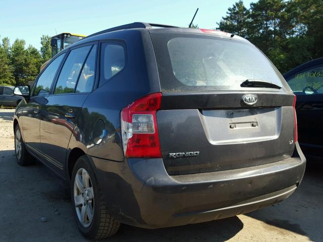 KNAFG525787201907 - 2008 KIA RONDO BASE GRAY photo 3