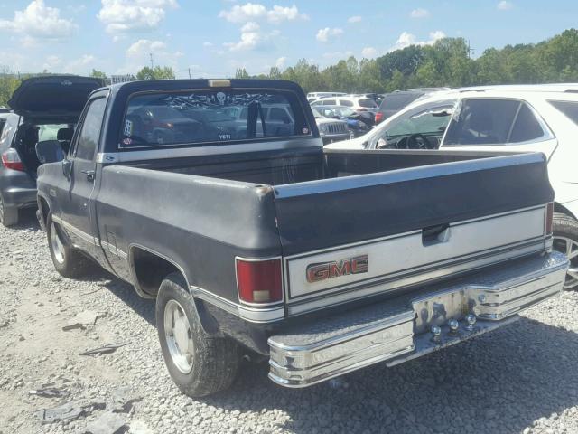 1GTDC14H4GF719967 - 1986 GMC C1500 CHARCOAL photo 3