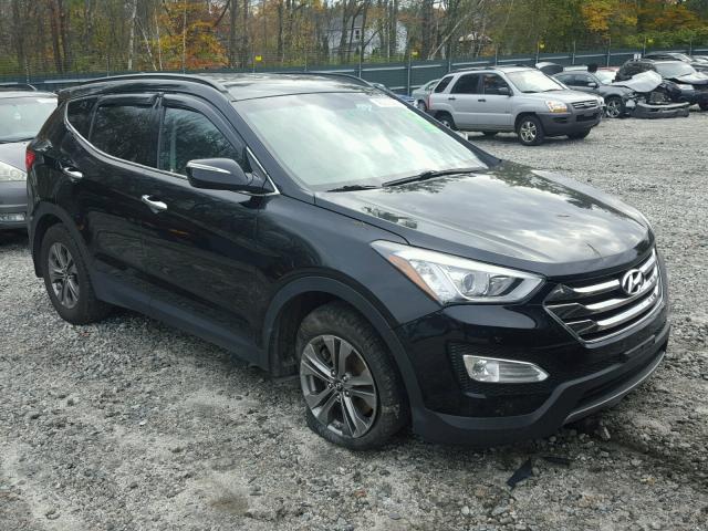 5XYZUDLBXDG051649 - 2013 HYUNDAI SANTA FE S BLACK photo 1