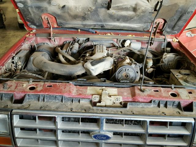 1FTCR15T8LPA81210 - 1990 FORD RANGER SUP RED photo 7