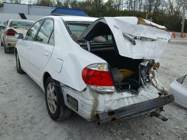 4T1BF30K86U631313 - 2006 TOYOTA CAMRY LE WHITE photo 3