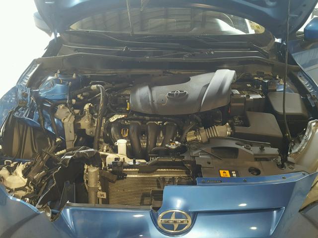 3MYDLBZV1GY119535 - 2016 TOYOTA SCION IA BLUE photo 7